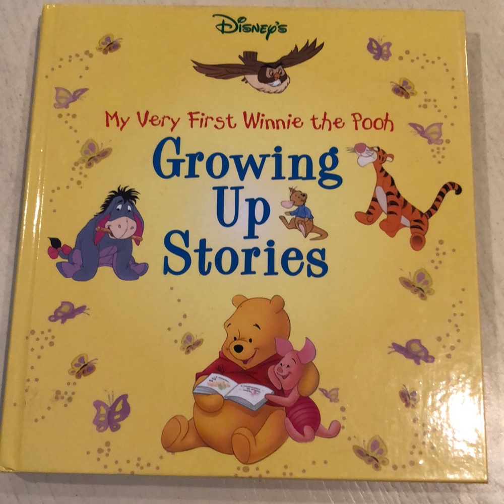 Disney’s My Very First Winnie the Pooh Growing Up hardcover book